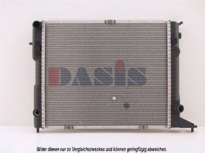 AKS DASIS 151260n -  Радиатор, охлаждение двигателя
